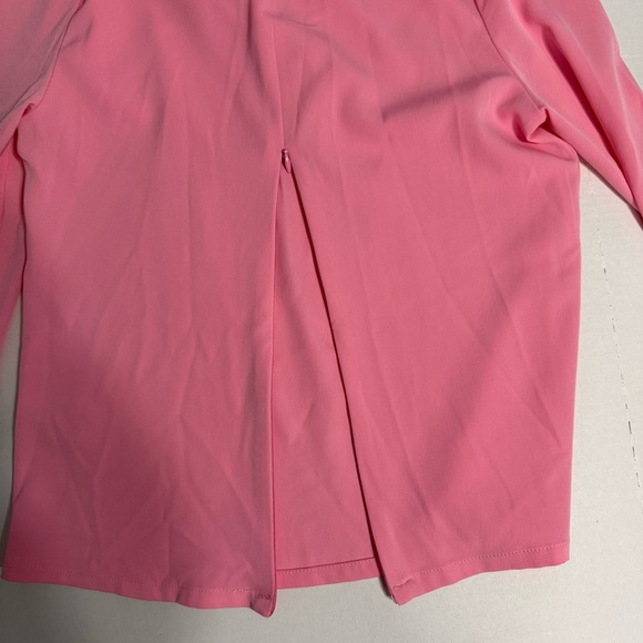Chicwish Pink Bow-Tie Blouse - Picture 4 of 5
